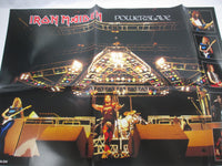 Load image into Gallery viewer, Iron Maiden Powerslave EMI EMS-91091 with OBI Poster Japan LP Vinyl
