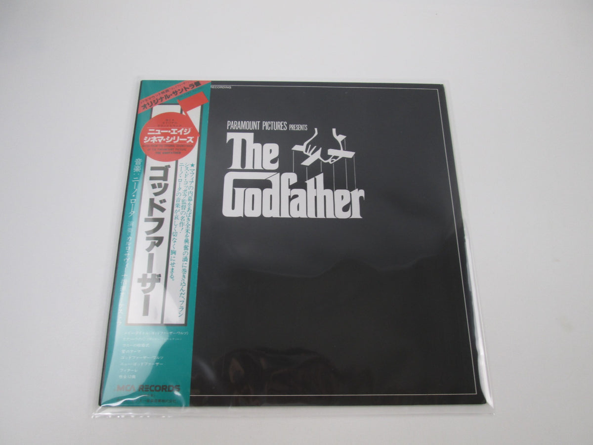 Nino Rota OST The Godfather MCA Records VIM-7247 with OBI Japan LP Vinyl