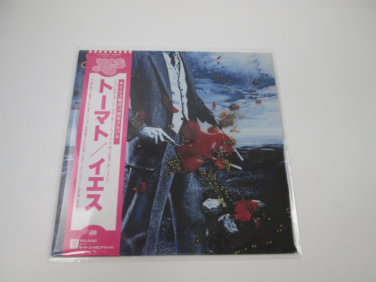 YES TORMATO P-10572A with OBI Japan LP Vinyl
