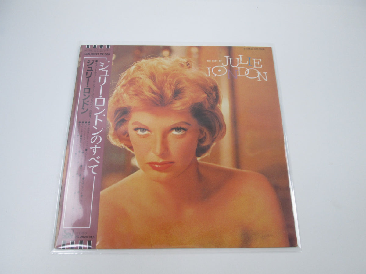 Julie London ‎The Best Of LBS-90121 with OBI Japan LP Vinyl