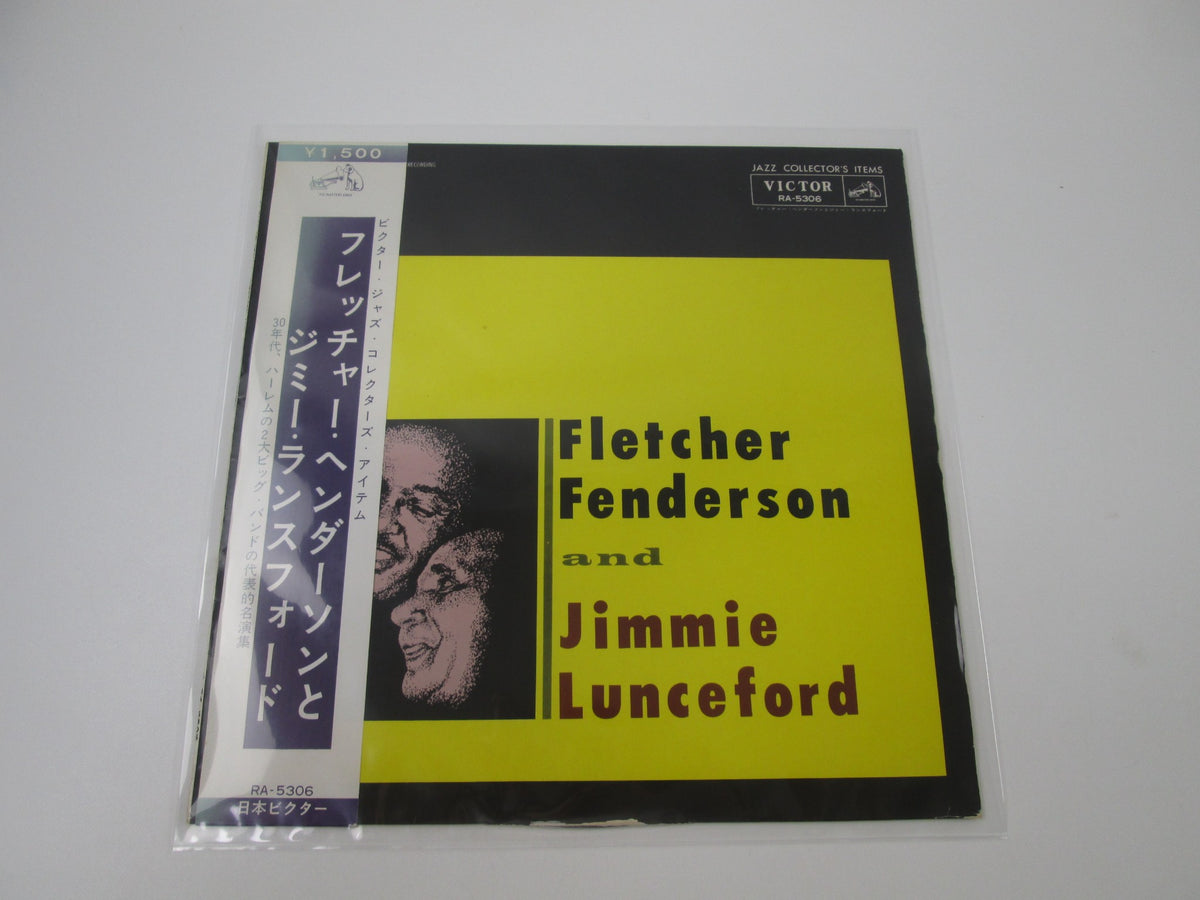 Fletcher Henderson And Jimmie Lunceford RA-5306 with OBI Japan LP Vinyl