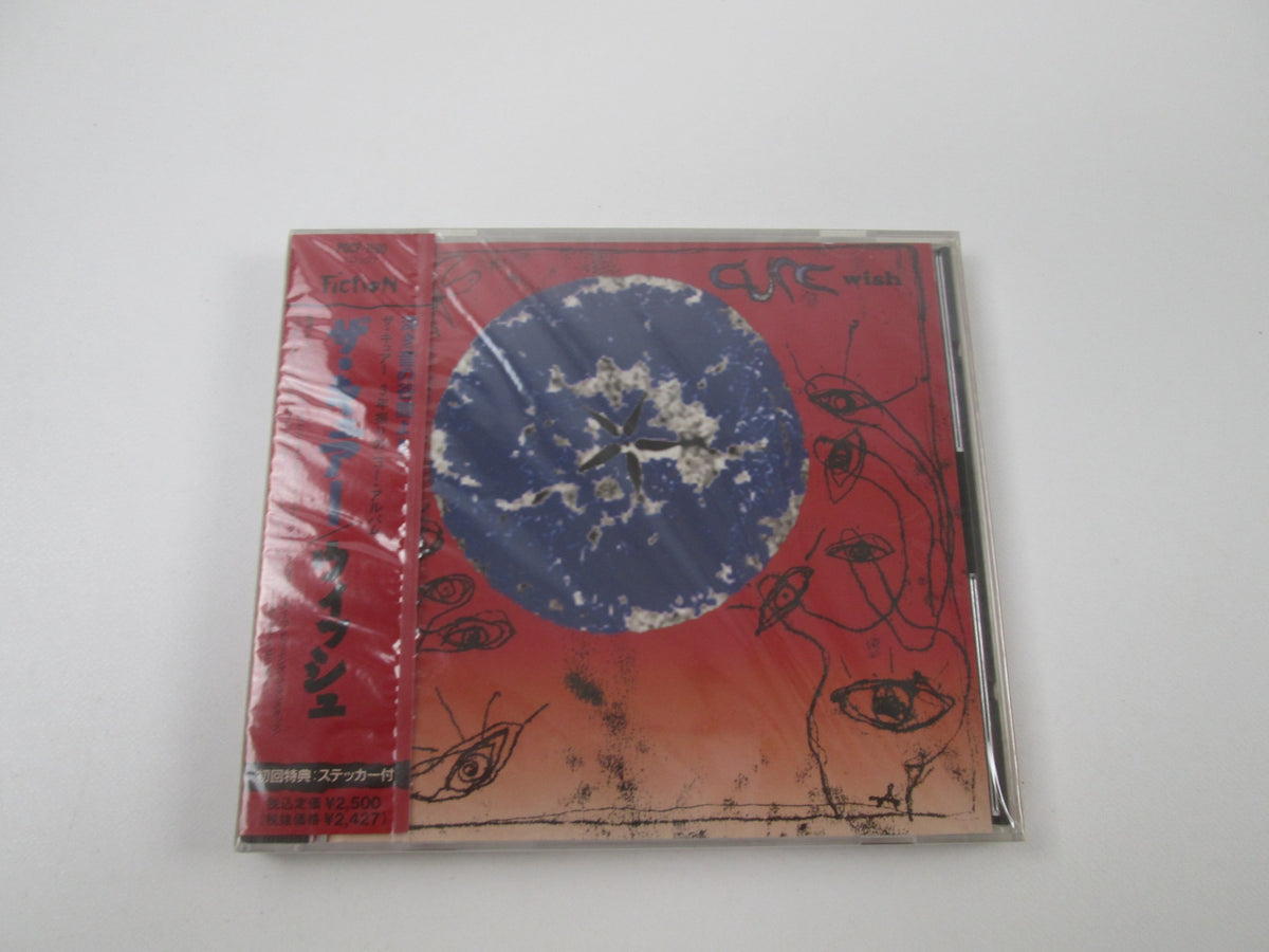 Cure Wish Sealed POCP-1190 Music CD Japan Ver with OBI