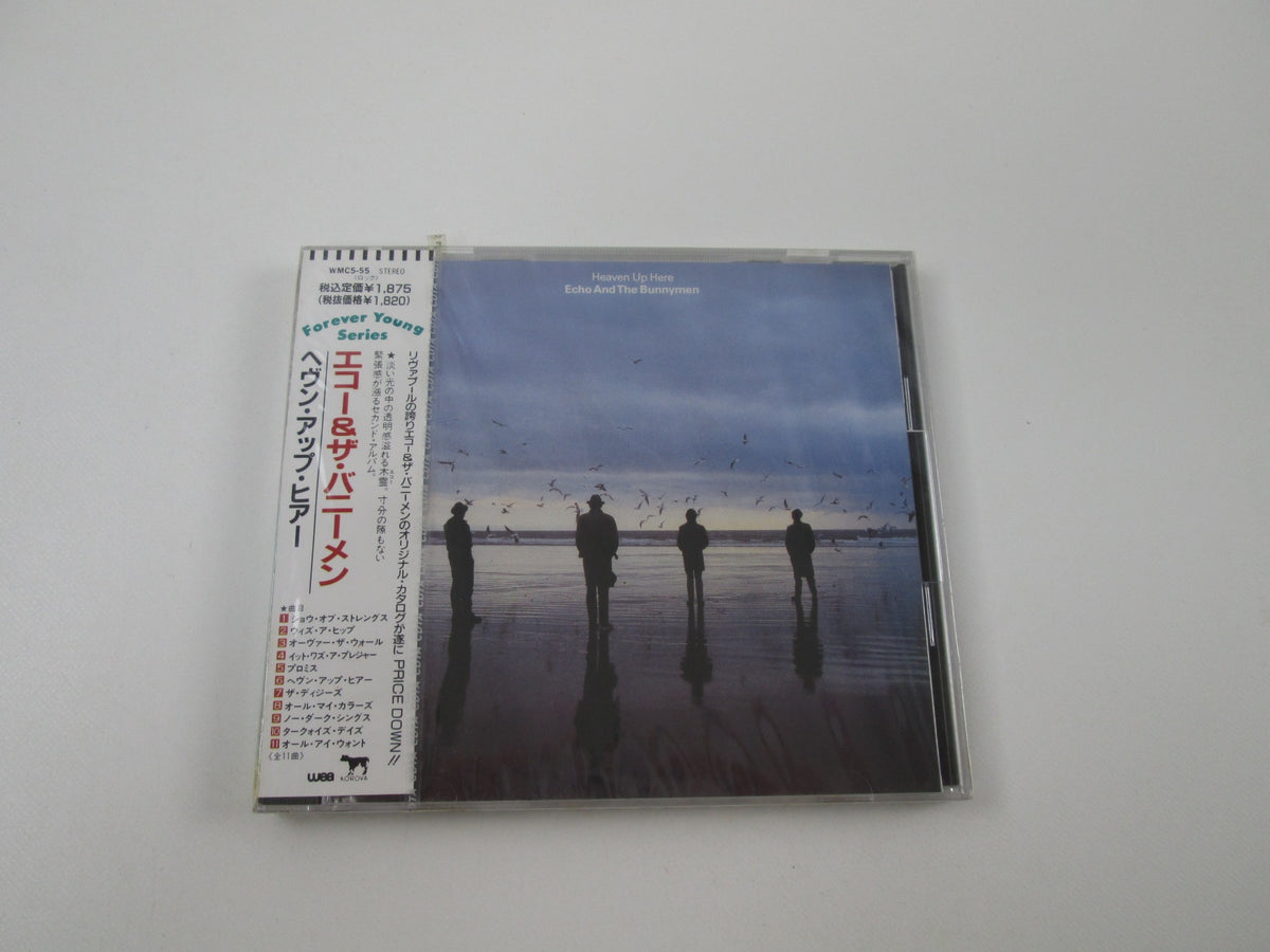 Echo And The Bunnymen Heaven Up Here Sealed WMC5-55 Music CD Japan Ver with OBI