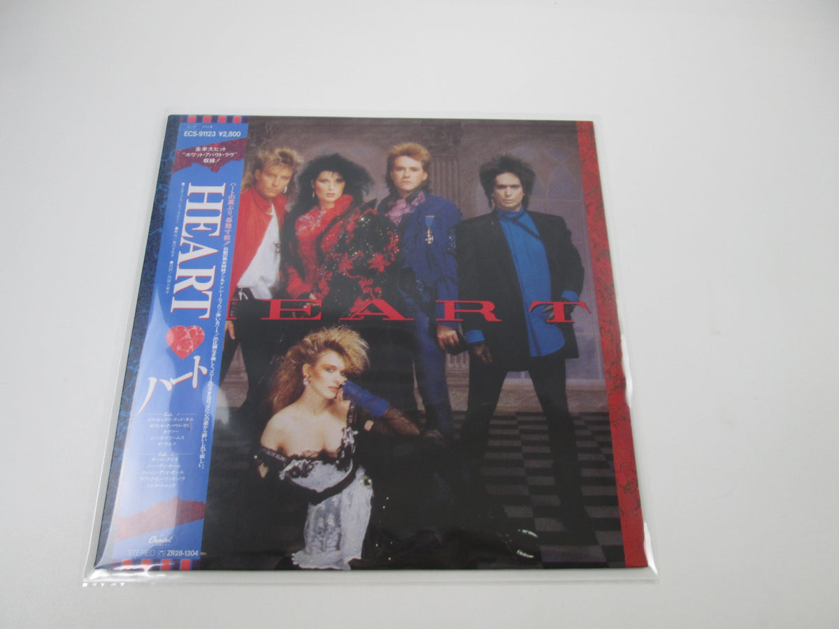 Heart Promo ECS-91123 with OBI Japan LP Vinyl