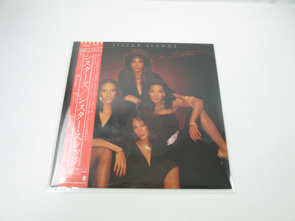 Sister Sledge The Sisters P-11115 with OBI Japan LP Vinyl