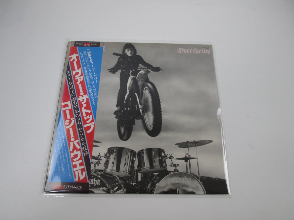 Cozy Powell Over The Top Polydor MPF 1249 with OBI Japan LP Vinyl