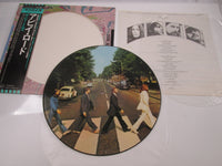 Load image into Gallery viewer, BEATLES ABBEY ROAD Picture disc APPLE EAS-90072 with OBI Japan LP Vinyl
