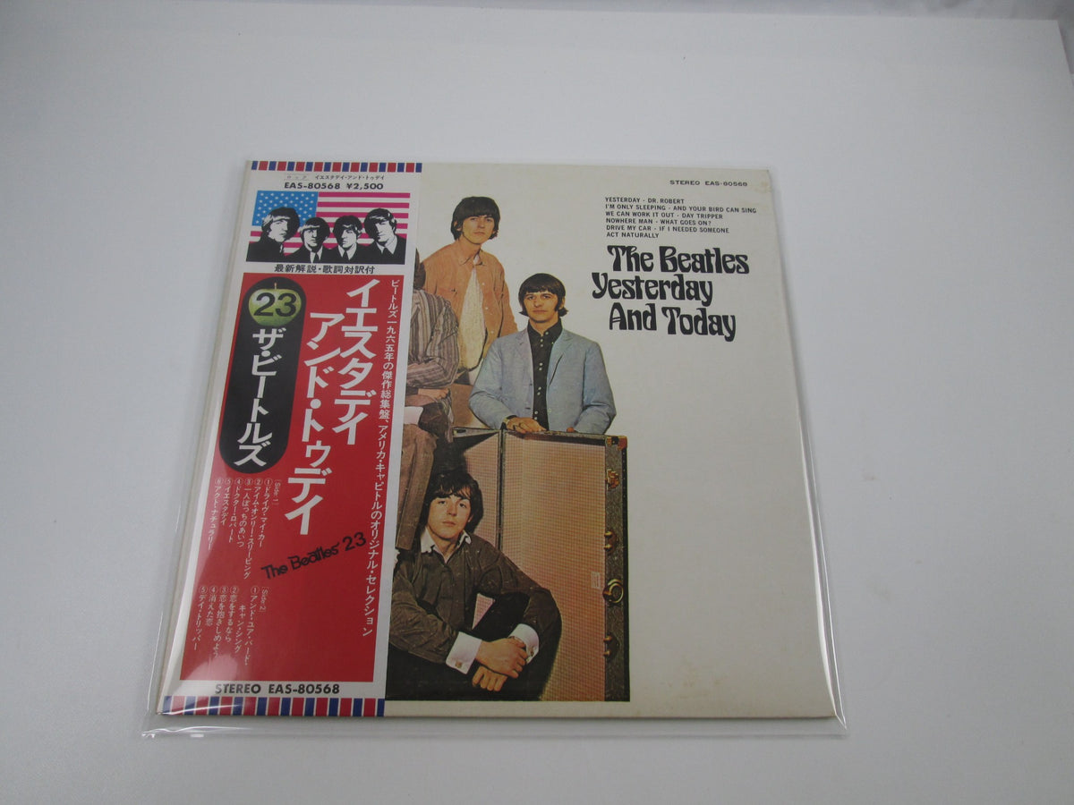 The Beatles Yesterday And Today Apple Records EAS-80568 with OBI Japan LP Vinyl