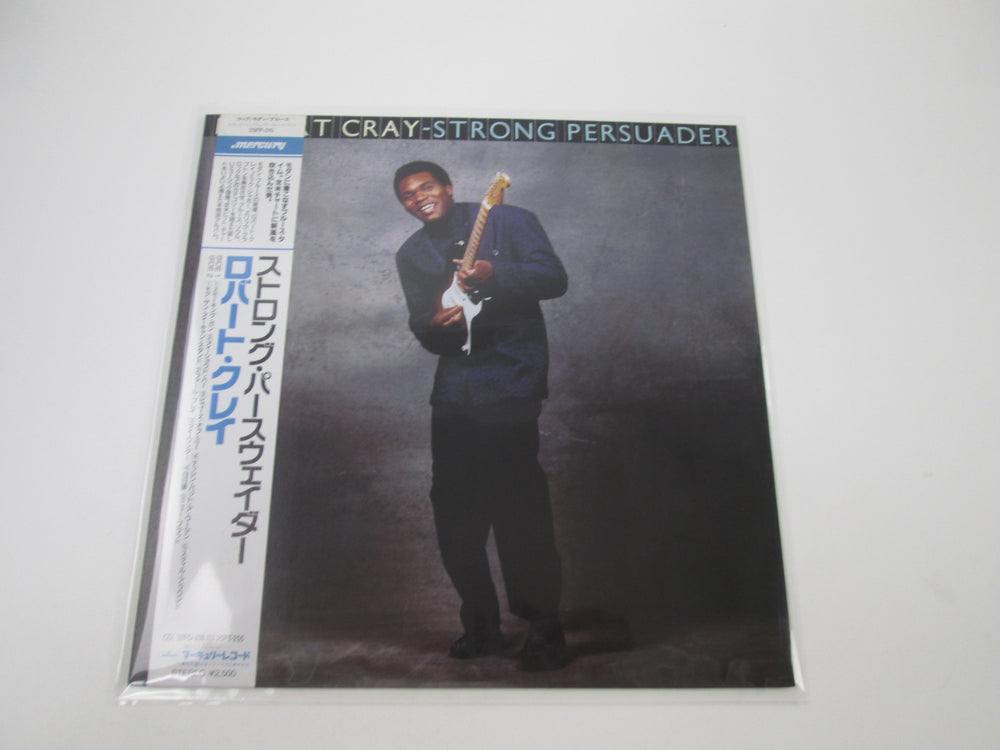 ROBERT CRAY STRONG PERSUADER MERCURY 25PP-210 with OBI Japan LP Vinyl