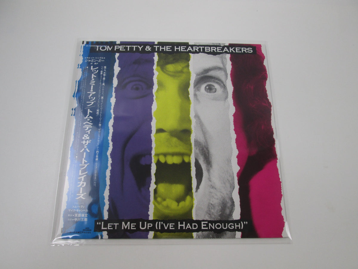 Tom Petty & The Heartbreakers Let Me Up P-13493 with OBI Japan LP Vinyl