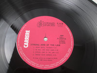 Load image into Gallery viewer, Saxon ‎Strong Arm Of The Law Promo P-10971G with OBI Japan LP Vinyl
