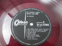 Load image into Gallery viewer, BEATLES SGT.PEPPER'S  OP-8163 with OBI(AP-8163) Japan LP Red Vinyl
