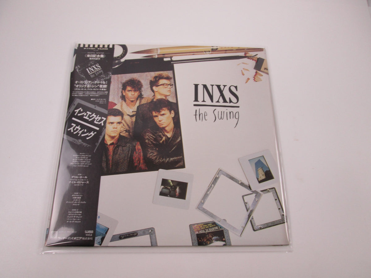 INXS THE SWING WEA P-11461 with OBI Japan LP Vinyl