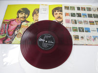 Load image into Gallery viewer, BEATLES SGT.PEPPER'S LONELY HEARTS CLUB BAND OP-8163 with OBI Japan LP Red Vinyl
