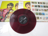 Load image into Gallery viewer, BEATLES SGT.PEPPER'S LONELY HEARTS CLUB BAND OP-8163 with OBI Japan LP Red Vinyl
