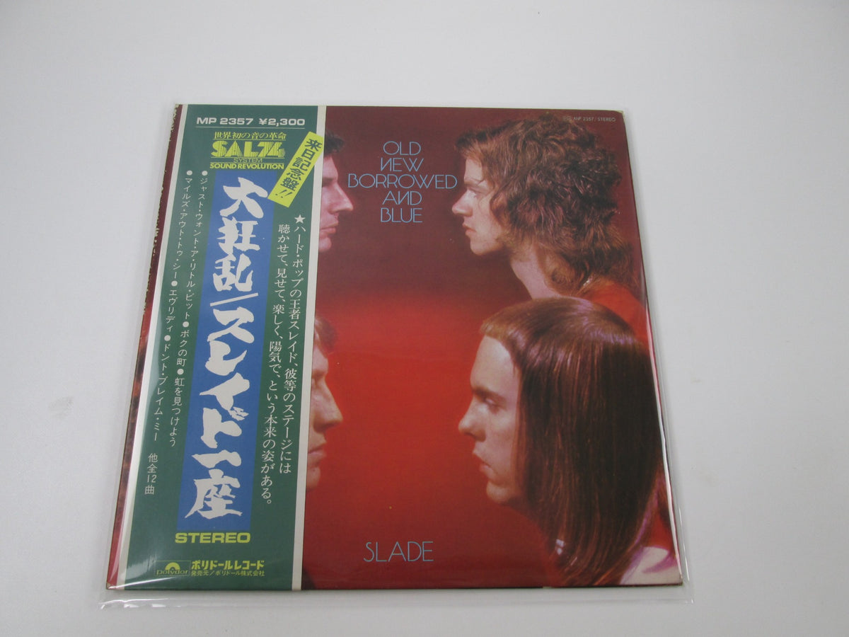 Slade ‎Old New Borrowed And Blue MP 2357 with OBI Japan LP Vinyl