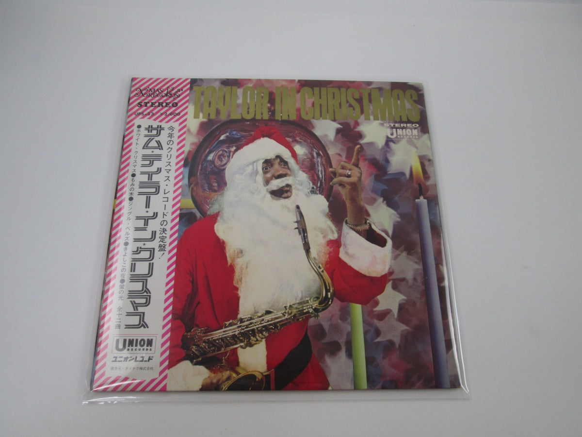 Sam Taylor In Christmas UPS-33 with OBI Japan LP Vinyl