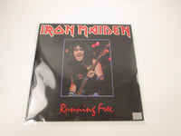 Load image into Gallery viewer, Iron Maiden Running Free 1980 June LP Vinyl
