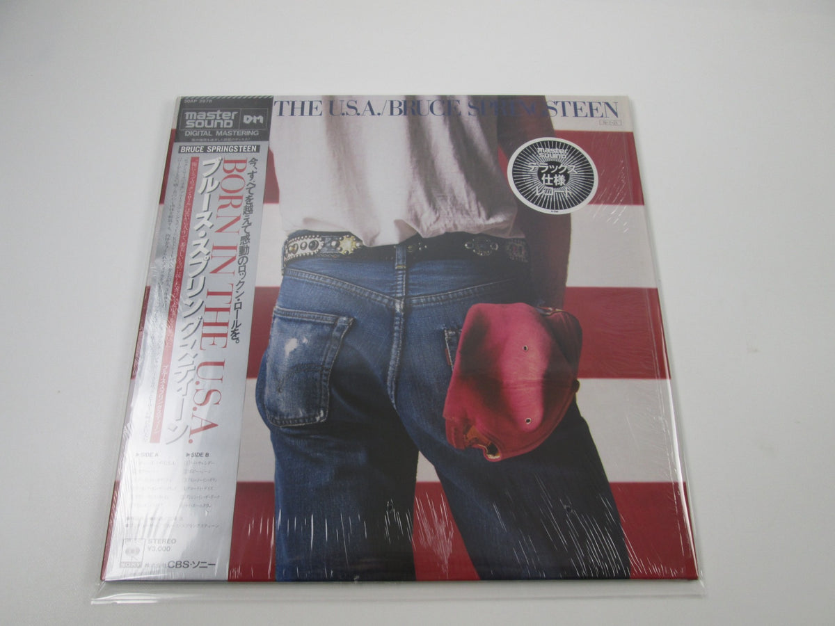 Bruce Springsteen ‎Born In The U.S.A. 30AP 2878 Master with OBI Japan LP Vinyl