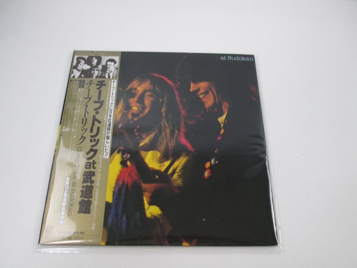 CHEAP TRICK AT BUDOKAN EPIC 25 3P-5 with OBI Japan LP Vinyl