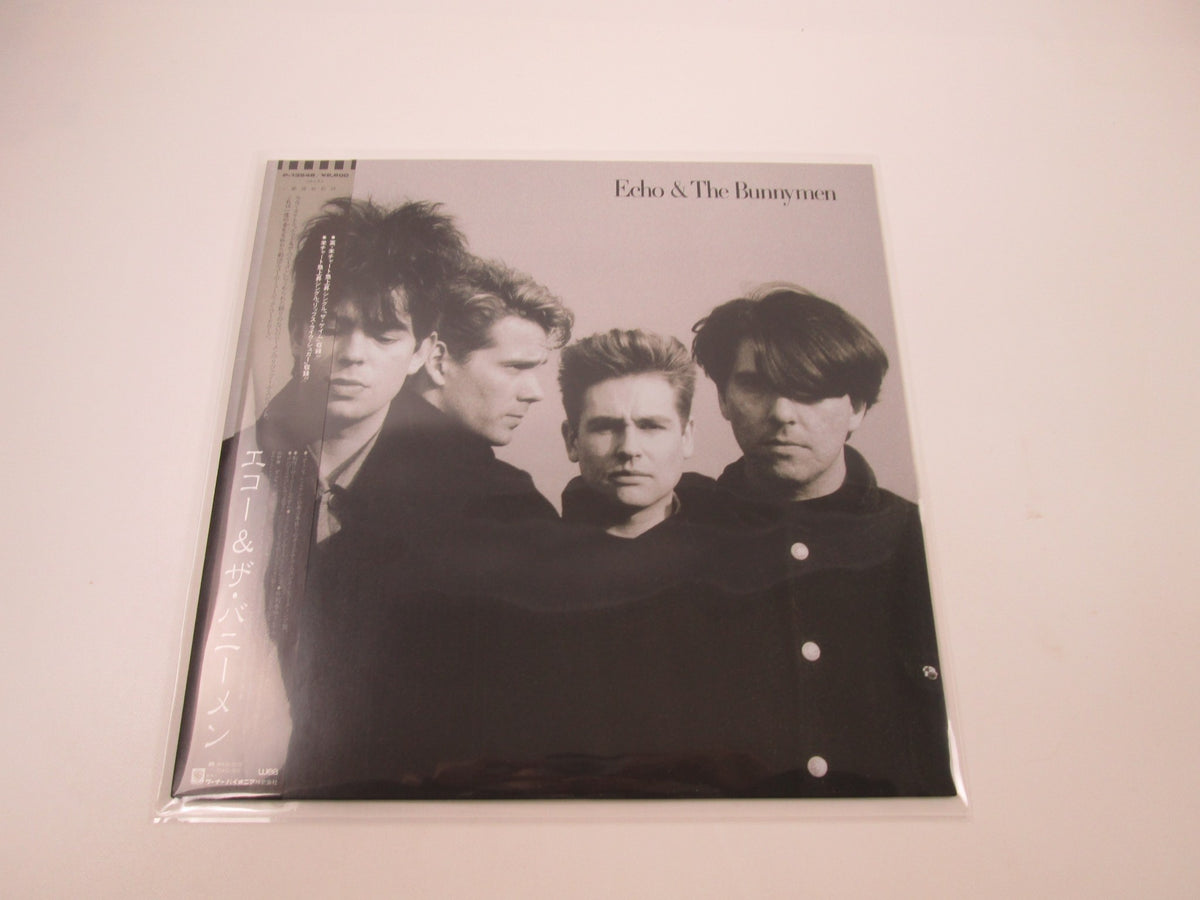 ECHO & THE BUNNYMEN WEA P-13548 with OBI Japan LP Vinyl