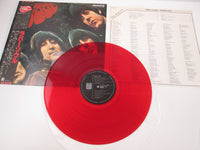 Load image into Gallery viewer, The Beatles Rubber Soul EAS-70135 with OBI Japan LP Red Vinyl
