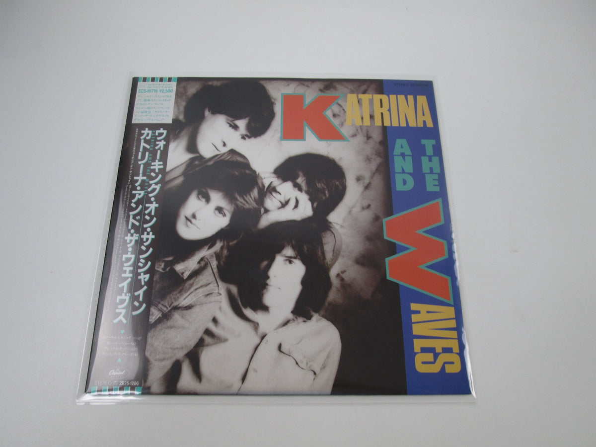 Katrina And The Waves ECS-81716 with OBI Japan LP Vinyl