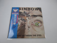 Load image into Gallery viewer, Rainbow ‎Straight Between The Eyes Promo 28MM 0152 with OBI Japan LP Vinyl

