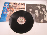 Load image into Gallery viewer, Rainbow ‎Straight Between The Eyes Promo 28MM 0152 with OBI Japan LP Vinyl
