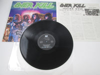 Load image into Gallery viewer, Overkill Taking Over Atlantic P-13502 without OBI Japan LP Vinyl
