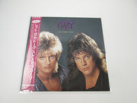 Load image into Gallery viewer, STONE FURY LET THEM TALK Promo MCA P-13416 with OBI Japan LP Vinyl
