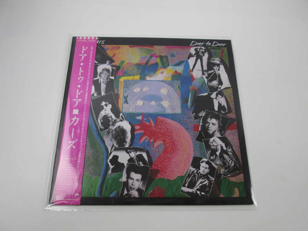 The Cars ‎Door To Door Promo P-13563 with OBI Japan LP Vinyl