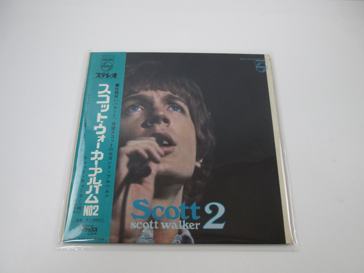 Scott Walker 2 SFX-7114 with OBI Japan LP Vinyl