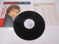 Load image into Gallery viewer, PAT BENATAR BEST SHOTS CHRYSALIS RP28-5547 with OBI Japan LP Vinyl
