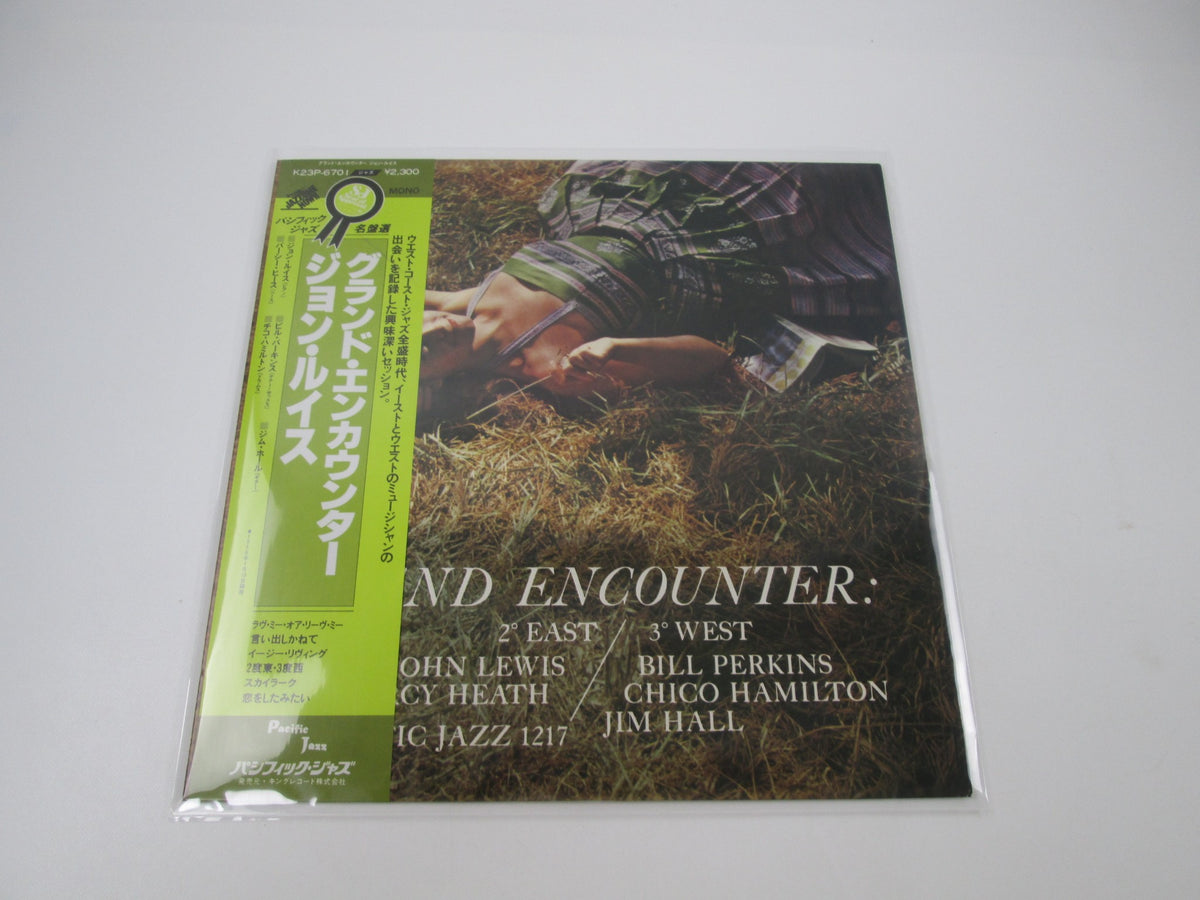 John Lewis Grand Encounter: 2 K23P-6701 with OBI Japan LP Vinyl