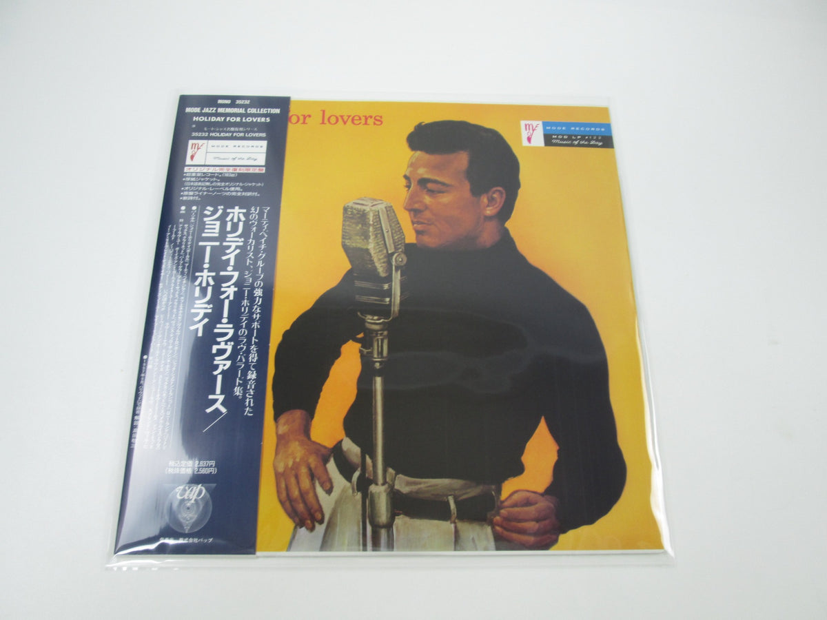 Johnny Holiday Holiday For Lovers 35232 with OBI Japan LP Vinyl