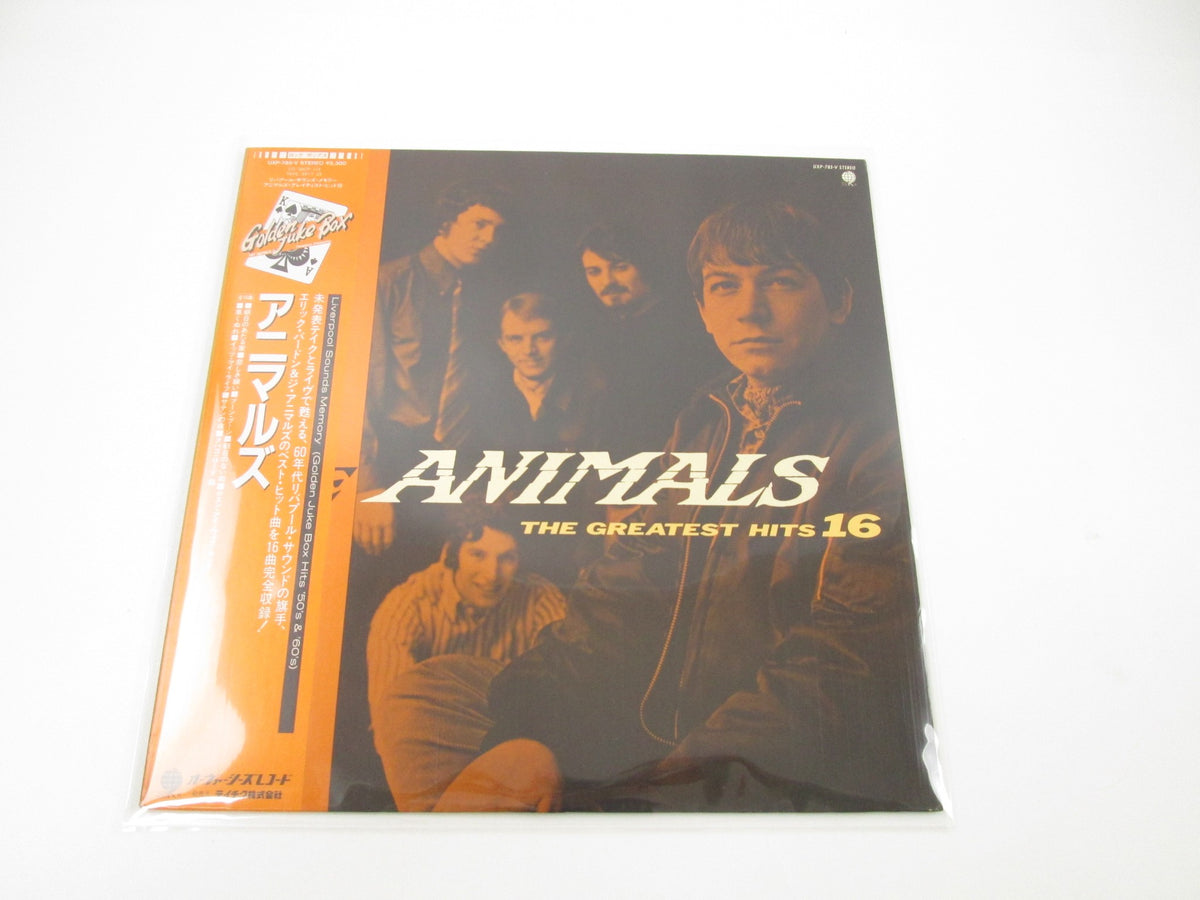 ANIMALS GREATEST HITS 16 Promo UXP-785-V with OBI Japan LP Vinyl