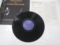 Load image into Gallery viewer, Miles Davis &amp; John Coltrane Live In New York 25BLL-3001with OBI Japan LP Vinyl
