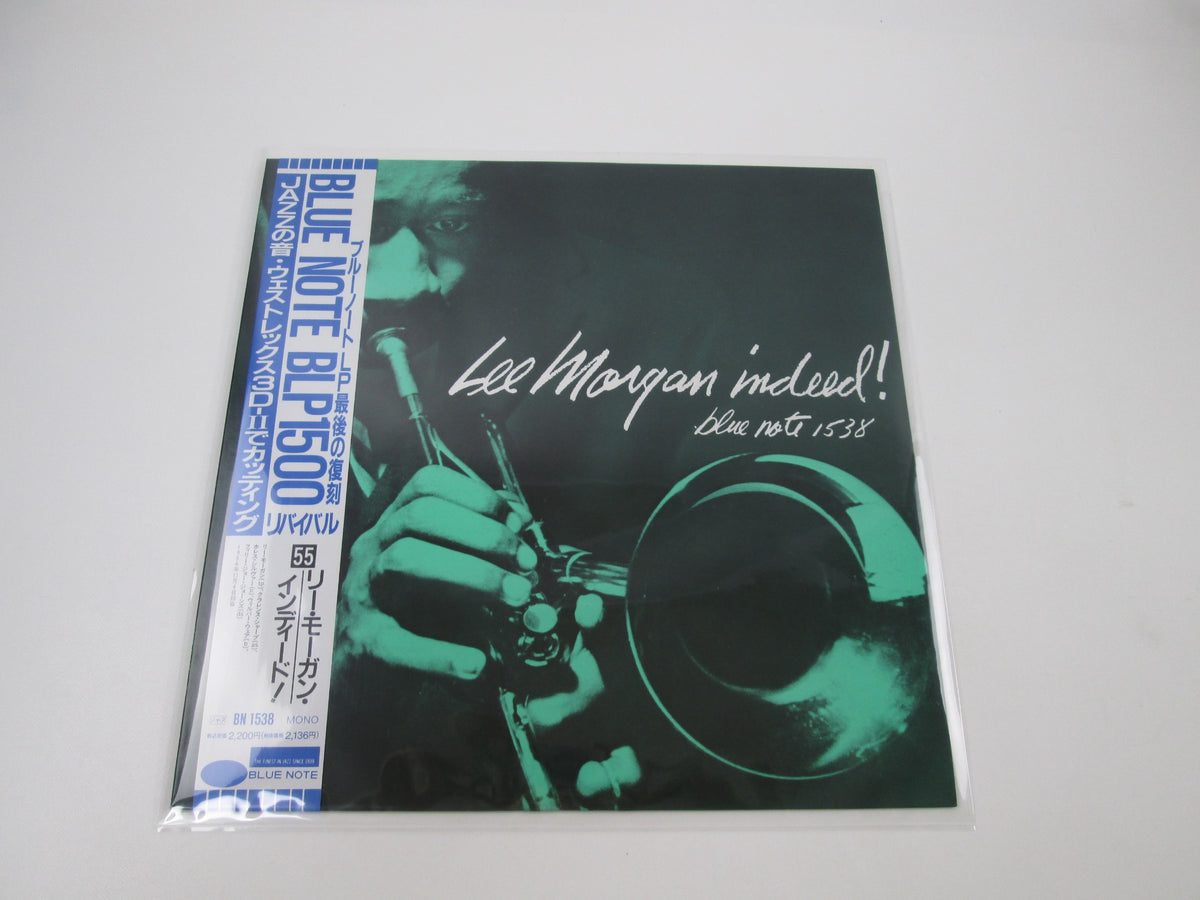 Lee Morgan Indeed! BN-1538 with OBI Japan LP Vinyl