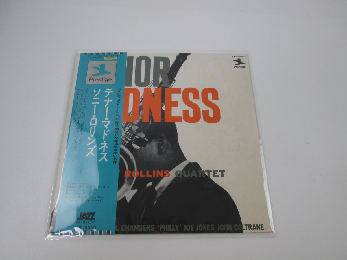 Sonny Rollins Quartet Tenor Madness LPR-8880 with OBI Japan LP Vinyl