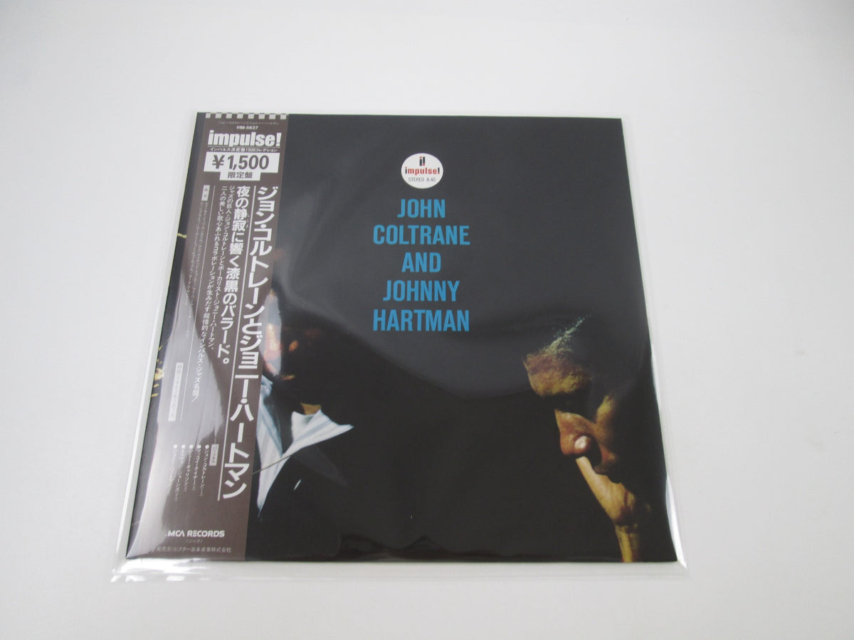 John Coltrane And Johnny Hartman VIM-5637 with OBI Japan LP Vinyl
