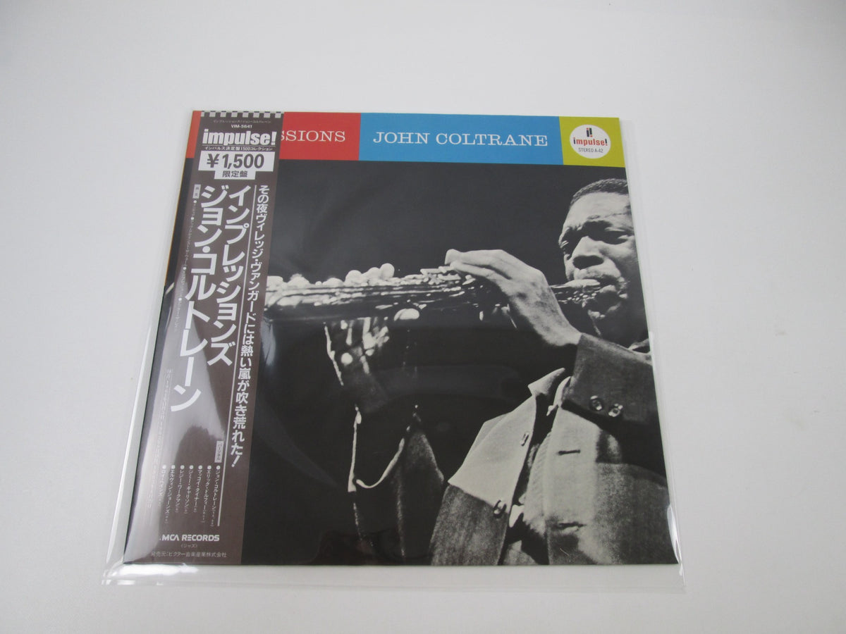 John Coltrane Impressions VIM-5641 with OBI Japan LP Vinyl