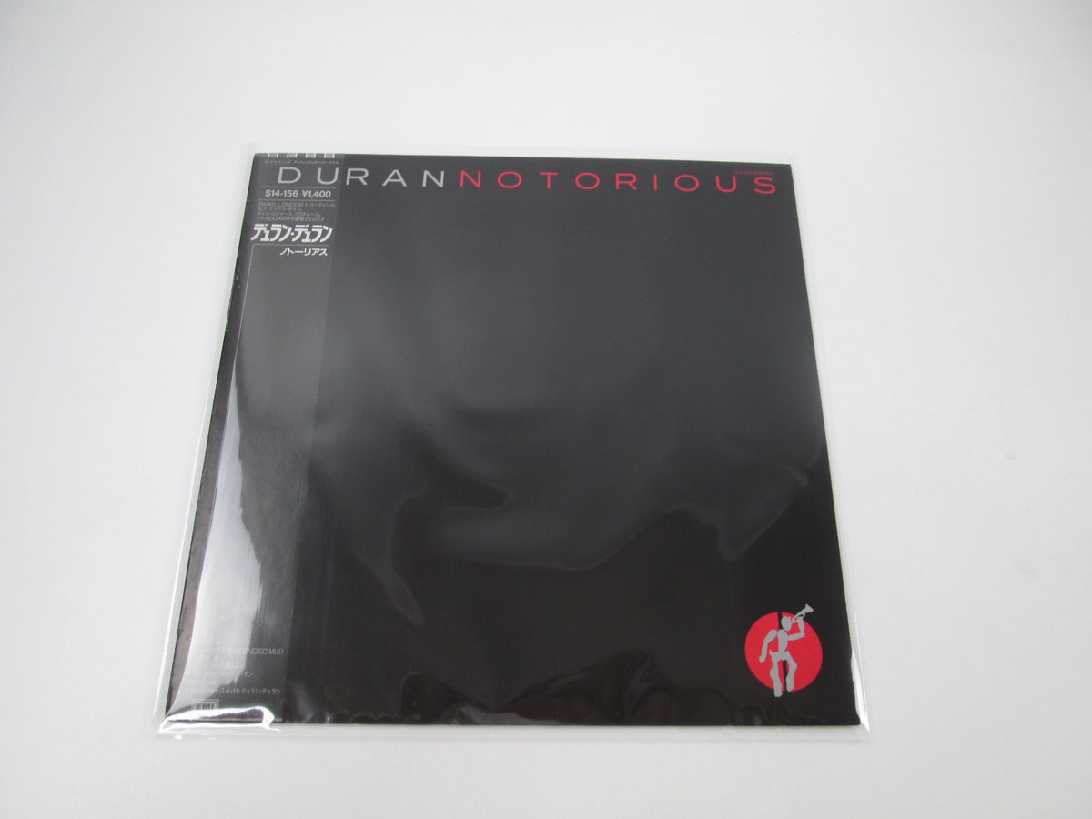 DURAN DURAN NOTORIUS EMI S14-156 with OBI Japan LP Vinyl