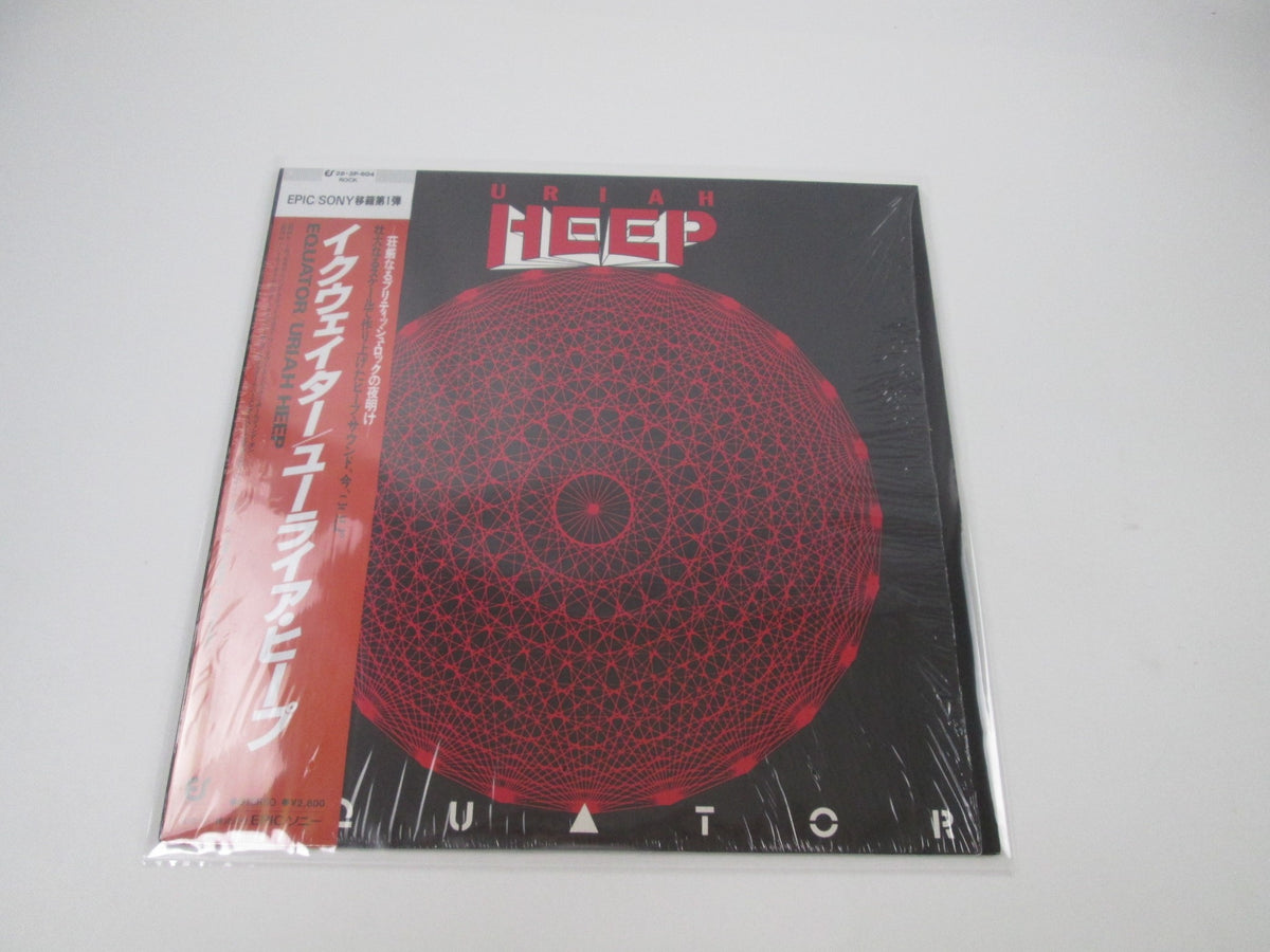 URIAH HEEP EQUATOR PORTRAIT 28 3P-604 with OBI Japan LP Vinyl