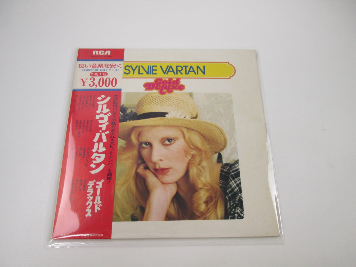 Sylvie Vartan ‎Gold Deluxe RCA-8021,2 with OBI Japan LP Vinyl