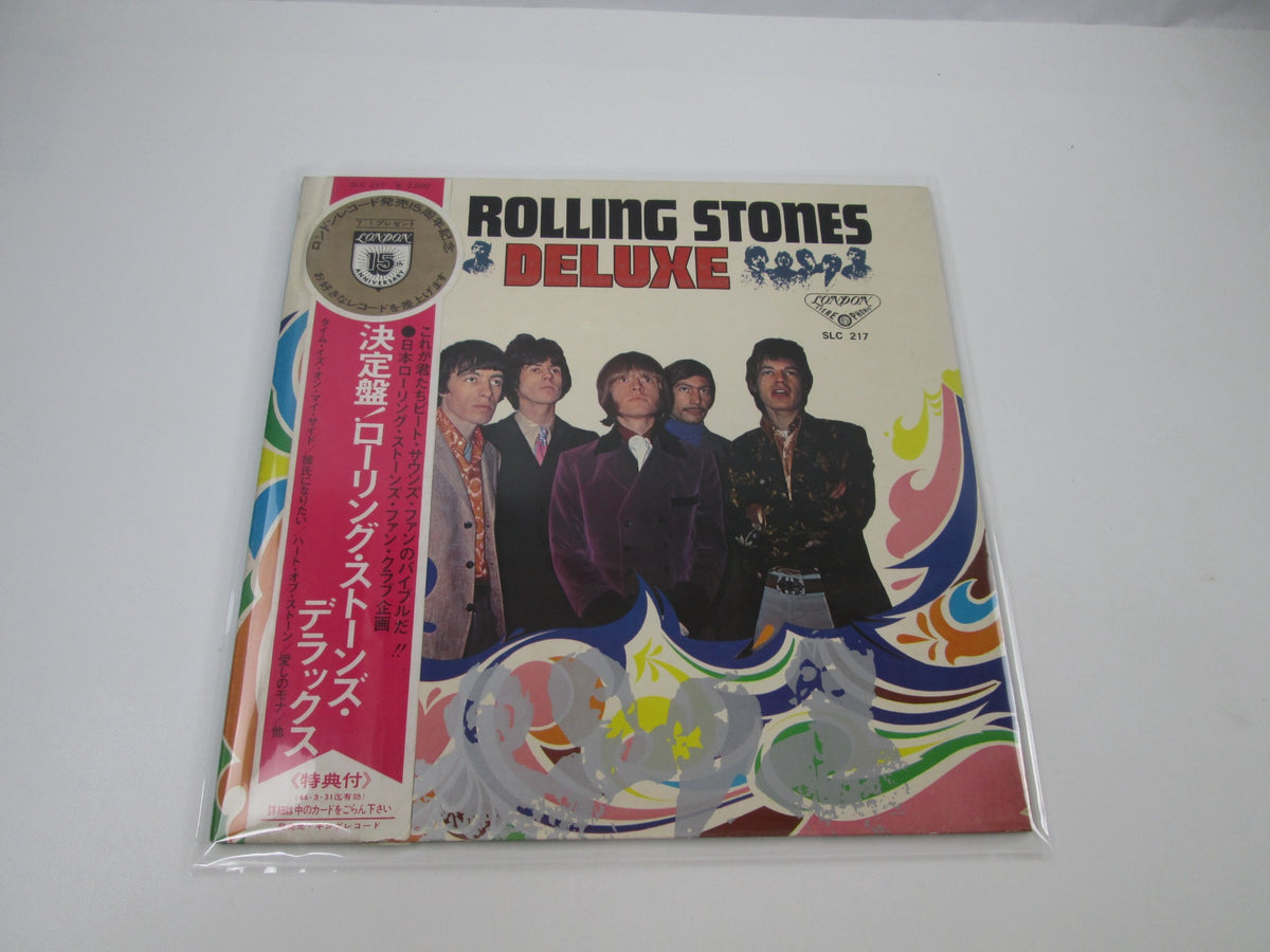 The Rolling Stones Deluxe SLC-217 with OBI Japan LP Vinyl
