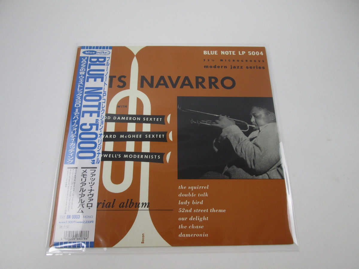 Fats Navarro Memorial Album BN-0003with OBI Japan LP Vinyl