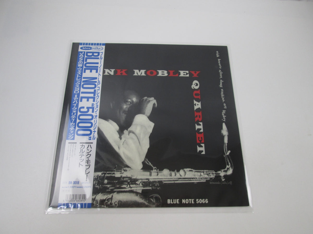 Hank Mobley Quartet BN-0018 with OBI Japan LP Vinyl