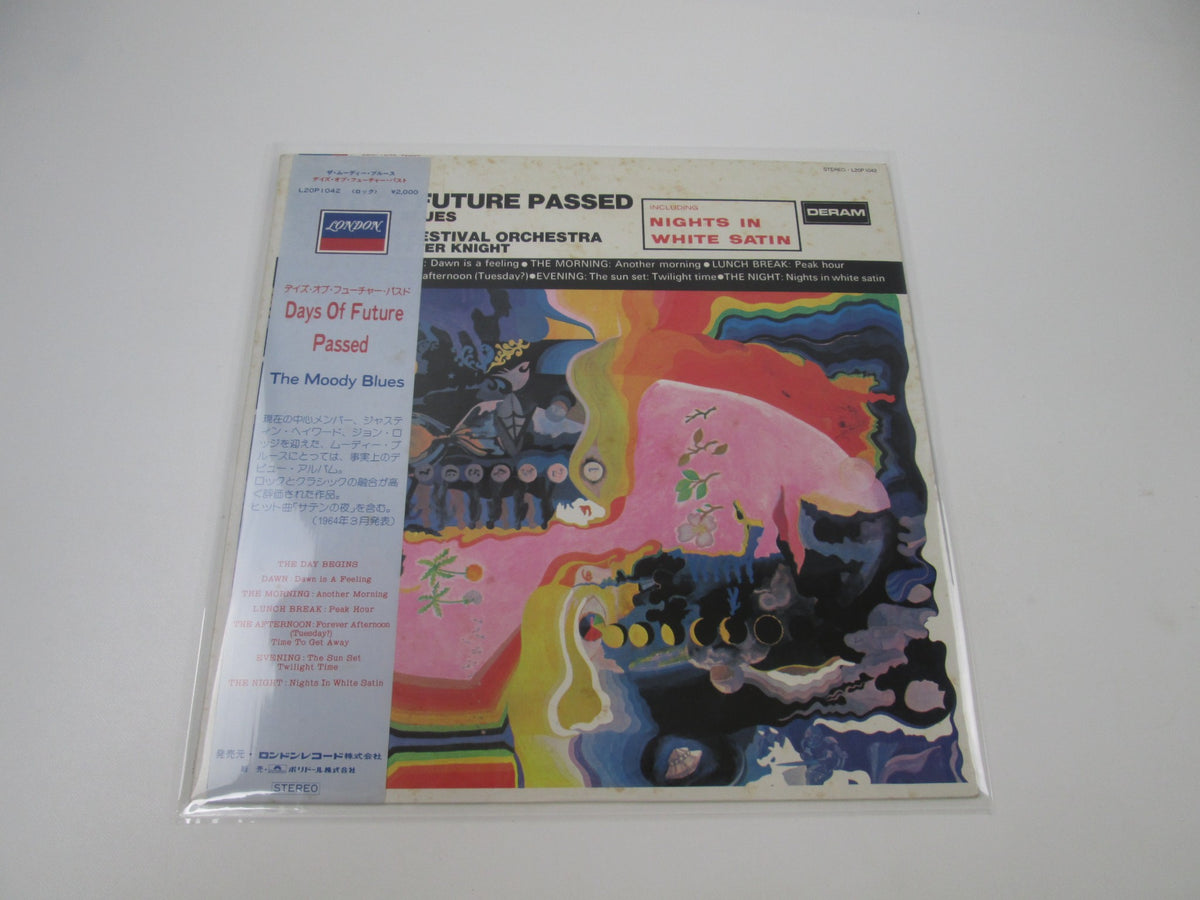 The Moody Blues ‎Days Of Future Passed L20P 1042 with OBI Japan LP Vinyl