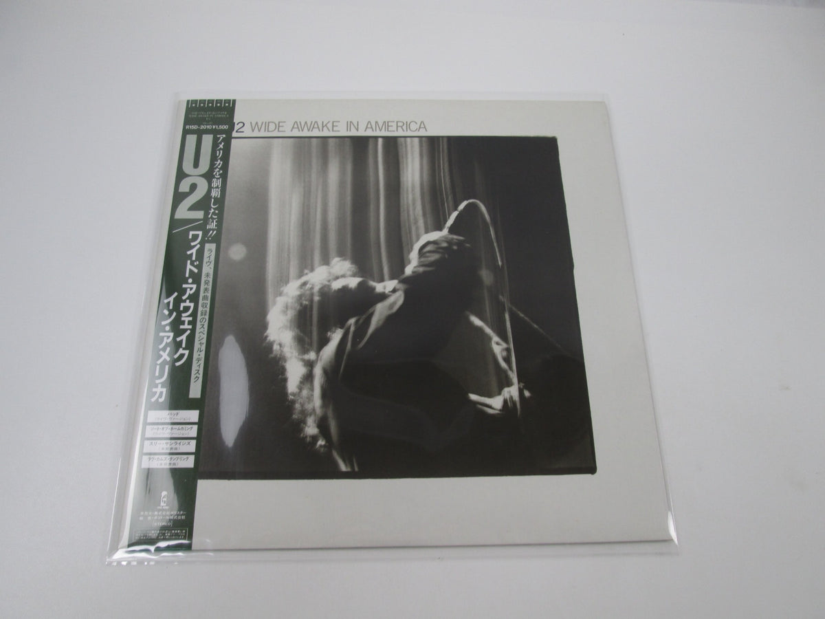 U2 WIDE AWAKE IN AMERICA ISLAND R15D-2010 with OBI Japan LP Vinyl